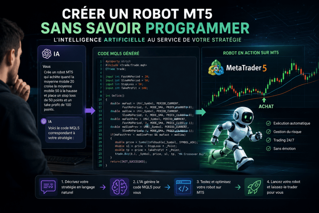 Peut-on Créer un Robot MT5 Sans Savoir Programmer
